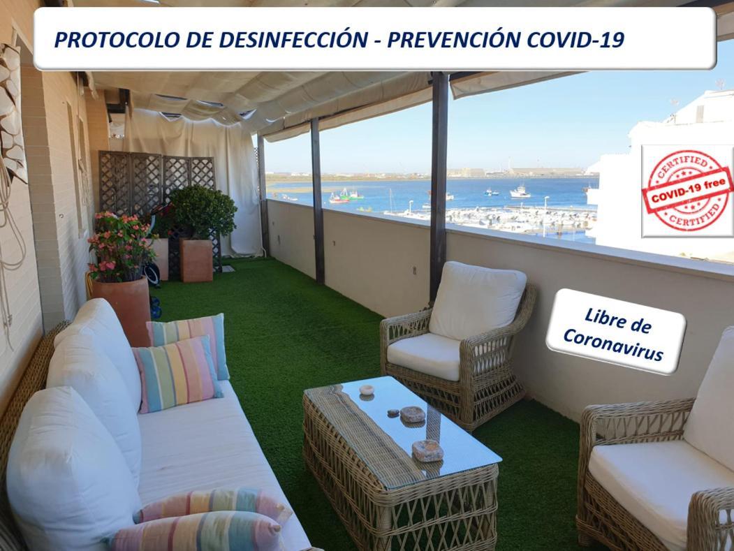 Ferienwohnung Atico Con Vistas A La Ria De Punta Umbría Exterior foto